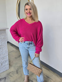 OVERSIZED KNIT SWEATER