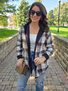 REVERSIBLE BUTTON DOWN JACKET