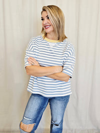 STRIPE SHORT SLEEVE TSHIRT