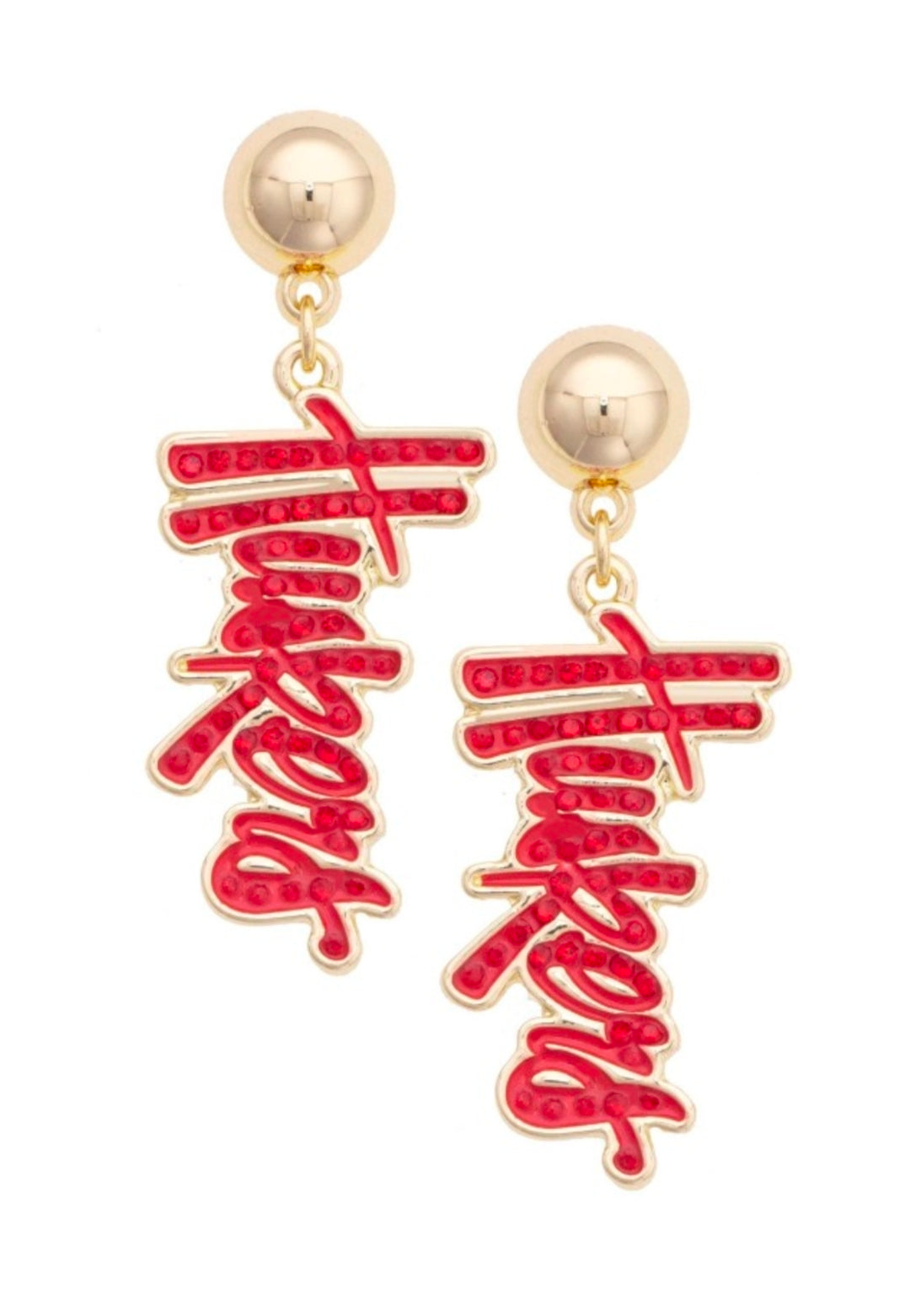 HUSKER EARRINGS