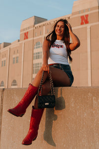 HUSKERS HIGH NECK TANK