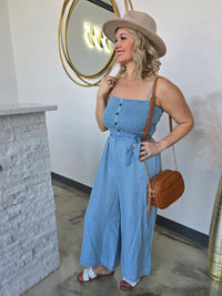 WIDE LEG JUMPSUIT