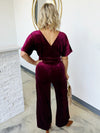 VELVET JUMPSUIT