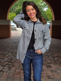 CHECKERED BUTTON DOWN SHIRT