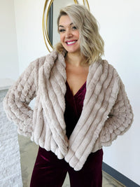 FAUX FUR JACKET