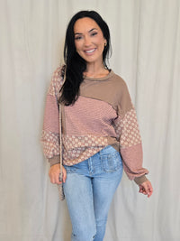 PATCHWORK SWEATSHIRT