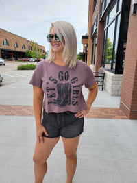 LET'S GO GIRLS GRAPHIC TEE