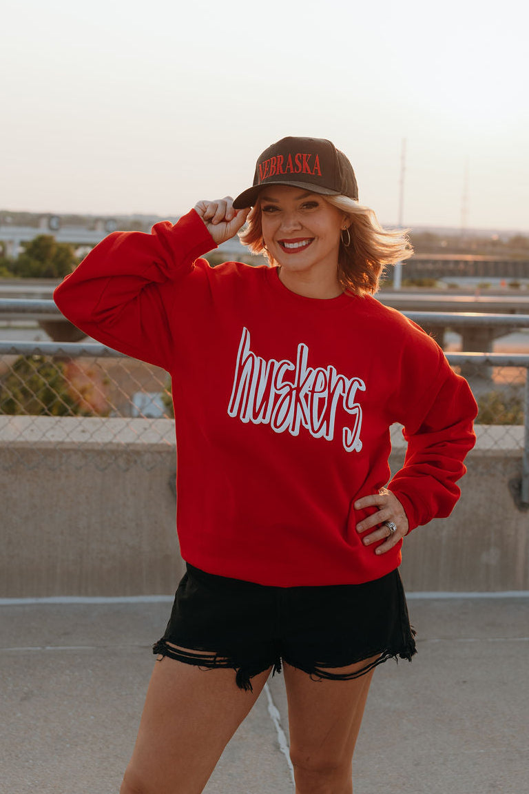 HUSKERS CREWNECK