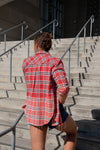 RED PLAID FLANNEL