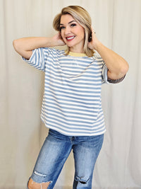 STRIPE SHORT SLEEVE TSHIRT