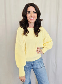 MOCK PULLOVER SWEATER