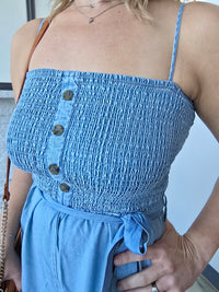 WIDE LEG JUMPSUIT