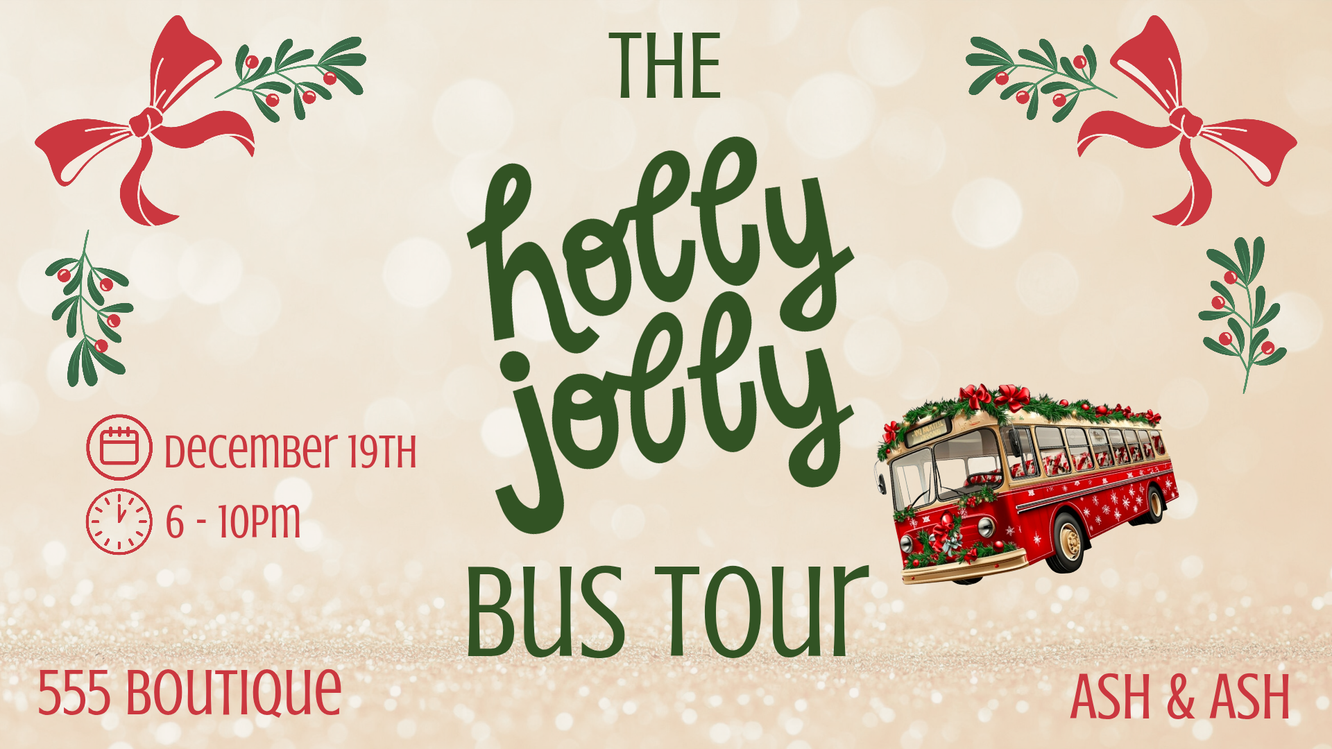 THE HOLLY JOLLY BUS TOUR