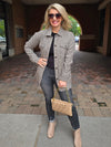 CHECKERED BUTTON DOWN SHIRT