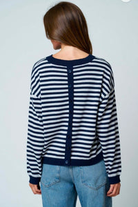 STRIPED KNIT SWEATER
