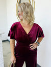 VELVET JUMPSUIT