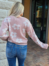 FLORAL PATTERN SWEATER