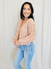 BUTTON SWEATER CARDIGAN