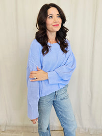 MOCK PULLOVER SWEATER