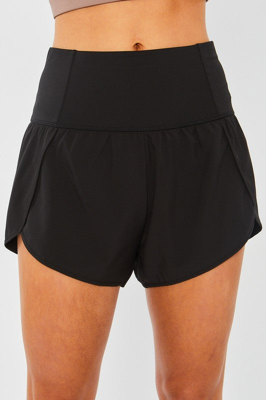 WIDE BAND ATHLETIC SHORTS