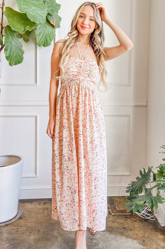 Blush on sale floral maxi