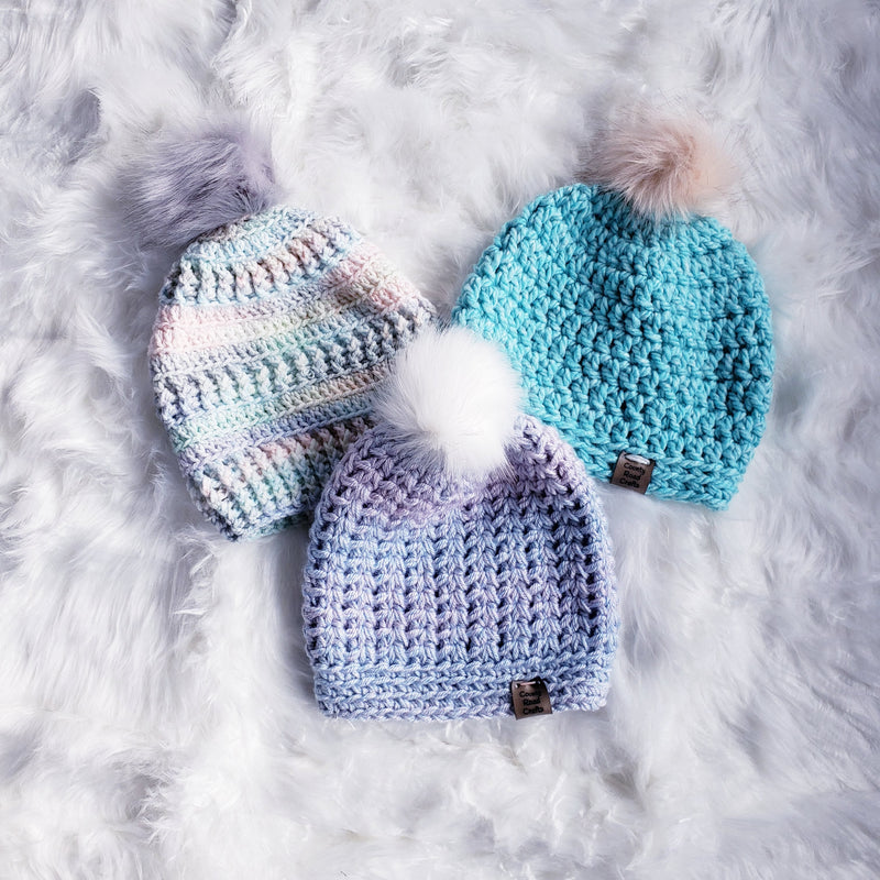 CROCHETED ADULT WINTER HATS