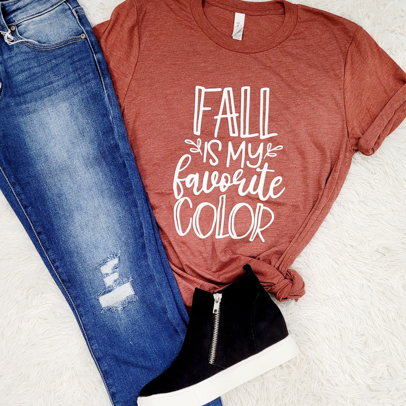FALL IS MY FAVORITE GRAPHIC TEE